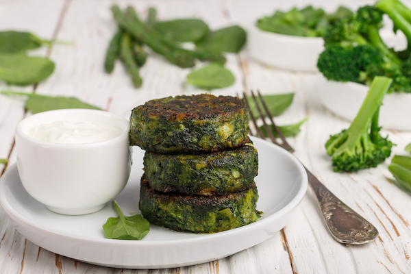 Spinach & Salmon Patties